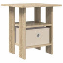 Sengebord med skuffe Sonoma eg 41 x 40 x 45 cm Konstrueret træ