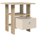 Sengebord med skuffe Sonoma eg 41 x 40 x 45 cm Konstrueret træ