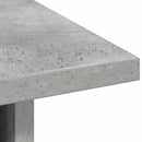 Sengebord 2 pcs Beton Grå 41 x 40 x 45 cm Konstrueret træ