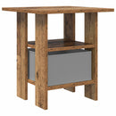 Sengebord 2 pcs Gammelt træ 41 x 40 x 45 cm Konstrueret træ