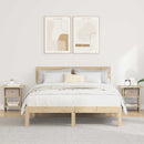 Sengebord 2 pcs Sonoma eg 41 x 40 x 45 cm Konstrueret træ