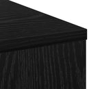 Bord med skuffe Sort eg 100 x 40 x 75 cm Konstrueret træ
