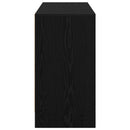 Bord med skuffe Sort eg 100 x 40 x 75 cm Konstrueret træ