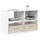 TV stand med skuffe Hvid 79 x 40 x 48 cm