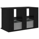 TV stand med skuffe Sort eg 79 x 40 x 48 cm