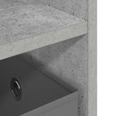 TV stand med skuffe Beton Grå 79 x 40 x 48 cm