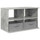 TV stand med skuffe Beton Grå 79 x 40 x 48 cm