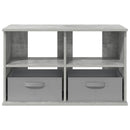 TV stand med skuffe Beton Grå 79 x 40 x 48 cm