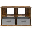 TV stand med skuffe Røget eg 79 x 40 x 48 cm