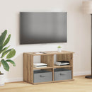 TV stand med skuffe Artisan Egetræ 79 x 40 x 48 cm