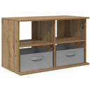 TV stand med skuffe Artisan Egetræ 79 x 40 x 48 cm
