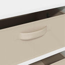 Sideboard med skuffe Hvid 60 x 33,5 x 84 cm
