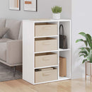 Sideboard med skuffe Hvid 60 x 33,5 x 84 cm