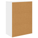 Sideboard med skuffe Hvid 60 x 33,5 x 84 cm