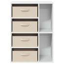 Sideboard med skuffe Hvid 60 x 33,5 x 84 cm