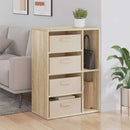 Sideboard med skuffe Sonoma eg 60 x 33,5 x 84 cm