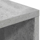 Sideboard med skuffe Beton Grå 60 x 33,5 x 84 cm