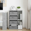 Sideboard med skuffe Beton Grå 60 x 33,5 x 84 cm