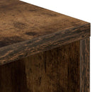 Sideboard med skuffe Røget eg 60 x 33,5 x 84 cm