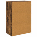 Sideboard med skuffe Røget eg 60 x 33,5 x 84 cm
