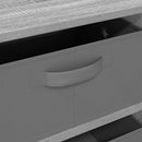 Sideboard med skuffe Grå Sonoma 60 x 33,5 x 84 cm
