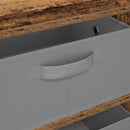 Sideboard med skuffe Gammelt træ 60 x 33,5 x 84 cm