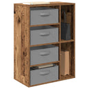Sideboard med skuffe Gammelt træ 60 x 33,5 x 84 cm