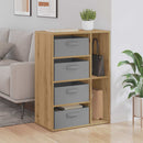 Sideboard med skuffe Artisan Egetræ 60 x 33,5 x 84 cm