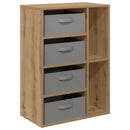 Sideboard med skuffe Artisan Egetræ 60 x 33,5 x 84 cm