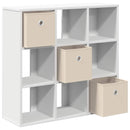 Sideboard med skuffe Hvid 73,5 x 24 x 69,5 cm