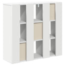 Sideboard med skuffe Hvid 73,5 x 24 x 69,5 cm