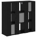 Sideboard med skuffe Sort eg 73,5 x 24 x 69,5 cm