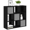 Sideboard med skuffe Sort eg 73,5 x 24 x 69,5 cm