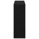 Sideboard med skuffe Sort eg 73,5 x 24 x 69,5 cm