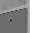 Sideboard med skuffe Beton Grå 73,5 x 24 x 69,5 cm