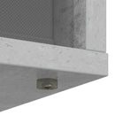 Sideboard med skuffe Beton Grå 73,5 x 24 x 69,5 cm