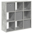 Sideboard med skuffe Beton Grå 73,5 x 24 x 69,5 cm