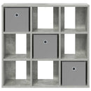 Sideboard med skuffe Beton Grå 73,5 x 24 x 69,5 cm