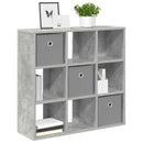 Sideboard med skuffe Beton Grå 73,5 x 24 x 69,5 cm