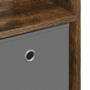 Sideboard med skuffe Røget eg 73,5 x 24 x 69,5 cm
