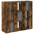 Sideboard med skuffe Røget eg 73,5 x 24 x 69,5 cm