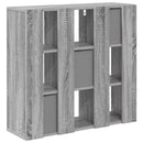 Sideboard med skuffe Grå Sonoma 73,5 x 24 x 69,5 cm