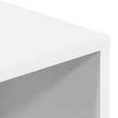 Sideboard med skuffe Hvid 88,5 x 29 x 84,5 cm