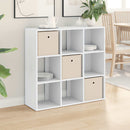 Sideboard med skuffe Hvid 88,5 x 29 x 84,5 cm