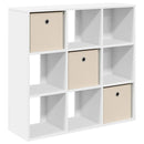 Sideboard med skuffe Hvid 88,5 x 29 x 84,5 cm