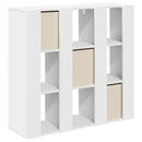 Sideboard med skuffe Hvid 88,5 x 29 x 84,5 cm