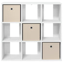 Sideboard med skuffe Hvid 88,5 x 29 x 84,5 cm