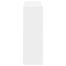 Sideboard med skuffe Hvid 88,5 x 29 x 84,5 cm