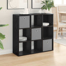 Sideboard med skuffe Sort eg 88,5 x 29 x 84,5 cm