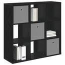 Sideboard med skuffe Sort eg 88,5 x 29 x 84,5 cm
